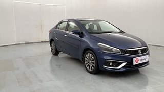 Used 2020 Maruti Suzuki Ciaz Alpha Petrol Petrol Manual exterior RIGHT FRONT CORNER VIEW