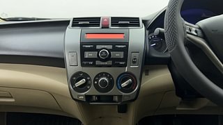 Used 2013 Honda City [2011-2014] 1.5 V MT Petrol Manual interior MUSIC SYSTEM & AC CONTROL VIEW
