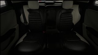 Used 2022 Tata Nexon XZ Plus S Petrol Manual interior REAR SEAT CONDITION VIEW