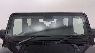 Used 2022 Mahindra Thar LX 4 STR Hard Top Diesel AT 4WD Diesel Automatic exterior FRONT WINDSHIELD VIEW