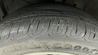 Used 2022 Honda City V Petrol Petrol Manual tyres LEFT FRONT TYRE TREAD VIEW