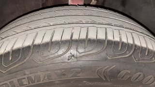 Used 2022 Tata Altroz XZ Plus 1.2 Petrol Manual tyres LEFT FRONT TYRE TREAD VIEW