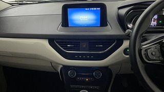 Used 2023 Tata Nexon XZ Plus S Petrol Manual interior MUSIC SYSTEM & AC CONTROL VIEW