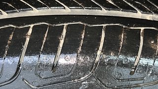 Used 2022 skoda Kushaq Monte Carlo 1.0 TSI MT Petrol Manual tyres LEFT REAR TYRE TREAD VIEW