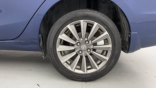 Used 2020 Maruti Suzuki Ciaz Alpha Petrol Petrol Manual tyres LEFT REAR TYRE RIM VIEW
