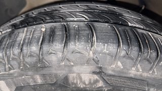 Used 2019 Hyundai New Santro 1.1 Sportz MT Petrol Manual tyres LEFT FRONT TYRE TREAD VIEW