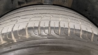 Used 2023 Tata Nexon XZ Plus S Petrol Manual tyres LEFT FRONT TYRE TREAD VIEW