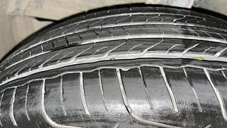 Used 2023 Maruti Suzuki Fronx Delta 1.2L AGS Petrol Automatic tyres LEFT FRONT TYRE TREAD VIEW