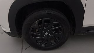 Used 2024 Maruti Suzuki Fronx Delta Plus 1.2L AGS Petrol Automatic tyres LEFT FRONT TYRE RIM VIEW