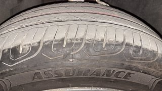 Used 2022 Tata Altroz XZ Plus 1.2 Petrol Manual tyres RIGHT FRONT TYRE TREAD VIEW