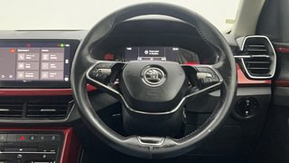 Used 2022 skoda Kushaq Monte Carlo 1.0 TSI MT Petrol Manual interior STEERING VIEW