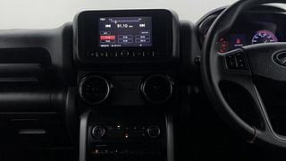 Used 2022 Mahindra Thar LX 4 STR Hard Top Diesel AT 4WD Diesel Automatic interior MUSIC SYSTEM & AC CONTROL VIEW
