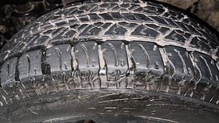 Used 2022 Mahindra Thar LX 4 STR Hard Top Diesel AT 4WD Diesel Automatic tyres LEFT FRONT TYRE TREAD VIEW
