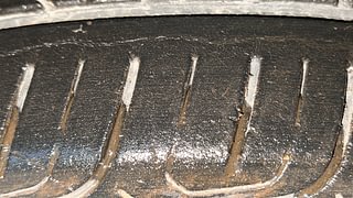 Used 2022 skoda Kushaq Monte Carlo 1.0 TSI MT Petrol Manual tyres RIGHT FRONT TYRE TREAD VIEW