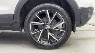 Used 2022 skoda Kushaq Monte Carlo 1.0 TSI MT Petrol Manual tyres LEFT REAR TYRE RIM VIEW