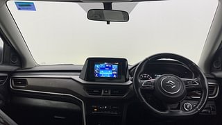 Used 2022 Maruti Suzuki Brezza ZXI Petrol Manual interior DASHBOARD VIEW