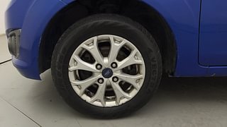 Used 2014 Ford Figo Duratec Petrol Titanium 1.2 Petrol Manual tyres LEFT FRONT TYRE RIM VIEW