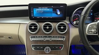 Used 2019 Mercedes-Benz C-Class C 220 CDI Progressive Diesel Automatic interior MUSIC SYSTEM & AC CONTROL VIEW
