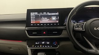 Used 2021 Kia Seltos HTX IVT G Petrol Automatic interior MUSIC SYSTEM & AC CONTROL VIEW