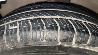 Used 2021 Maruti Suzuki Celerio VXI CNG Petrol+cng Manual tyres LEFT FRONT TYRE TREAD VIEW