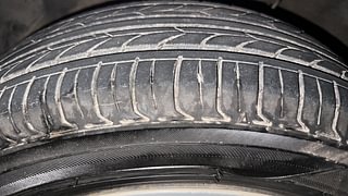 Used 2019 Hyundai New Santro 1.1 Sportz CNG Petrol+cng Manual tyres LEFT FRONT TYRE TREAD VIEW