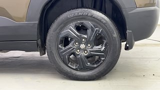 Used 2022 Maruti Suzuki Brezza ZXI Petrol Manual tyres LEFT REAR TYRE RIM VIEW