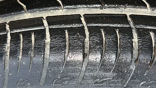 Used 2022 Maruti Suzuki Brezza ZXI Petrol Manual tyres LEFT FRONT TYRE TREAD VIEW