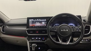 Used 2021 Kia Seltos HTX IVT G Petrol Automatic interior DASHBOARD VIEW