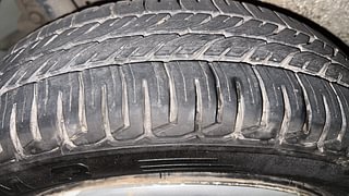 Used 2017 Maruti Suzuki Wagon R 1.0 [2010-2019] VXi Petrol Manual tyres RIGHT REAR TYRE TREAD VIEW