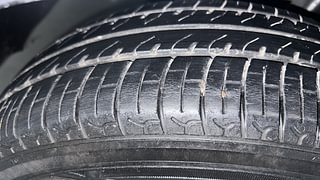 Used 2020 Hyundai New Santro 1.1 Sportz MT Petrol Manual tyres LEFT FRONT TYRE TREAD VIEW