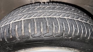 Used 2017 Maruti Suzuki Wagon R 1.0 [2010-2019] VXi Petrol Manual tyres RIGHT FRONT TYRE TREAD VIEW
