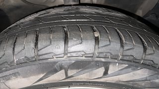 Used 2022 Kia Seltos HTX IVT G Petrol Automatic tyres RIGHT FRONT TYRE TREAD VIEW