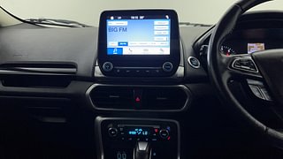 Used 2019 Ford EcoSport Titanium + 1.5L Ti-VCT AT Petrol Automatic interior MUSIC SYSTEM & AC CONTROL VIEW