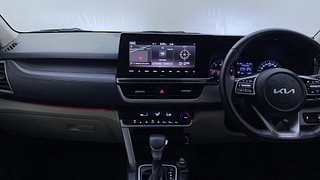 Used 2023 Kia Seltos HTX 1.5 Diesel AT Diesel Automatic interior MUSIC SYSTEM & AC CONTROL VIEW
