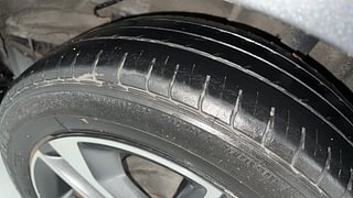 Used 2021 Tata Tiago Revotron XZ Plus Petrol Manual tyres LEFT REAR TYRE TREAD VIEW