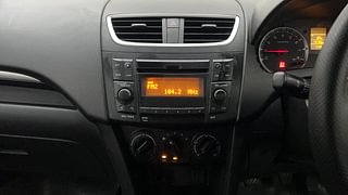 Used 2015 Maruti Suzuki Swift [2011-2017] VXi Petrol Manual interior MUSIC SYSTEM & AC CONTROL VIEW