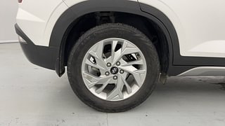 Used 2022 Hyundai Creta SX IVT Petrol Petrol Automatic tyres RIGHT REAR TYRE RIM VIEW