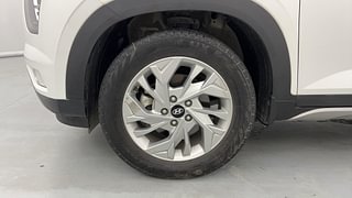 Used 2022 Hyundai Creta SX IVT Petrol Petrol Automatic tyres LEFT FRONT TYRE RIM VIEW