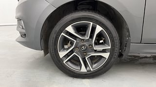 Used 2021 Tata Tiago Revotron XZ Plus Petrol Manual tyres LEFT FRONT TYRE RIM VIEW