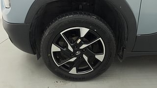 Used 2021 Tata Punch Accomplished Dazzle Pack MT Petrol Manual tyres LEFT FRONT TYRE RIM VIEW