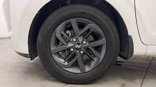Used 2022 Hyundai Grand i10 Nios Sportz AMT 1.2 CRDI Diesel Automatic tyres LEFT FRONT TYRE RIM VIEW