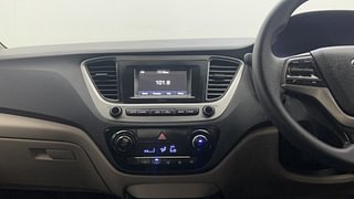 Used 2019 Hyundai Verna [2017-2020] 1.4 VTVT EX Petrol Manual interior MUSIC SYSTEM & AC CONTROL VIEW