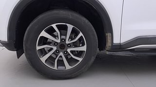 Used 2022 Mahindra Scorpio N Z8 L Diesel AT 7 STR Diesel Automatic tyres LEFT FRONT TYRE RIM VIEW