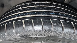 Used 2021 Tata Punch Accomplished Dazzle Pack MT Petrol Manual tyres LEFT FRONT TYRE TREAD VIEW