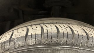 Used 2013 Maruti Suzuki Swift Dzire VXI Petrol Manual tyres LEFT FRONT TYRE TREAD VIEW