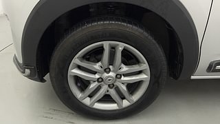 Used 2022 Renault Triber RXZ Petrol Manual tyres LEFT FRONT TYRE RIM VIEW