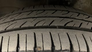 Used 2016 Maruti Suzuki Wagon R 1.0 VXI AMT Petrol Automatic tyres LEFT FRONT TYRE TREAD VIEW