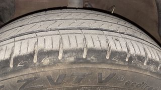 Used 2023 Hyundai Grand i10 Nios Asta AMT 1.2 Kappa VTVT Petrol Automatic tyres LEFT FRONT TYRE TREAD VIEW