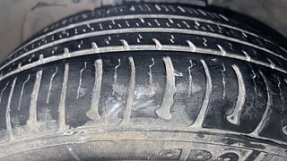 Used 2018 Tata Tiago [2016-2020] Revotron XZA AMT Petrol Automatic tyres LEFT FRONT TYRE TREAD VIEW