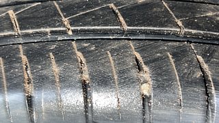Used 2024 Maruti Suzuki S-Presso Vxi Plus Petrol Manual tyres RIGHT REAR TYRE TREAD VIEW
